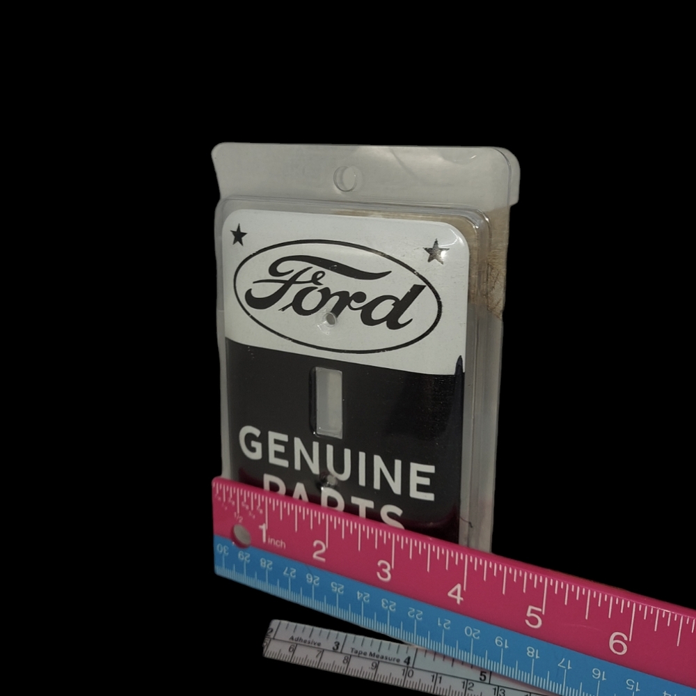 Set of Three Ford Metal Light Switch Covers NWT - Picture 5 of 6